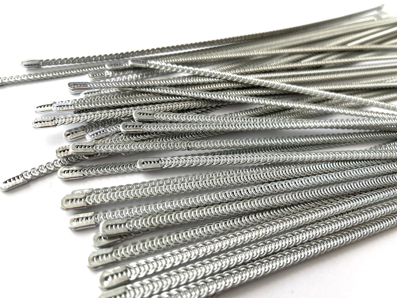 Pack of spiral steel corset boning for bulk corset making and dressmaking projects