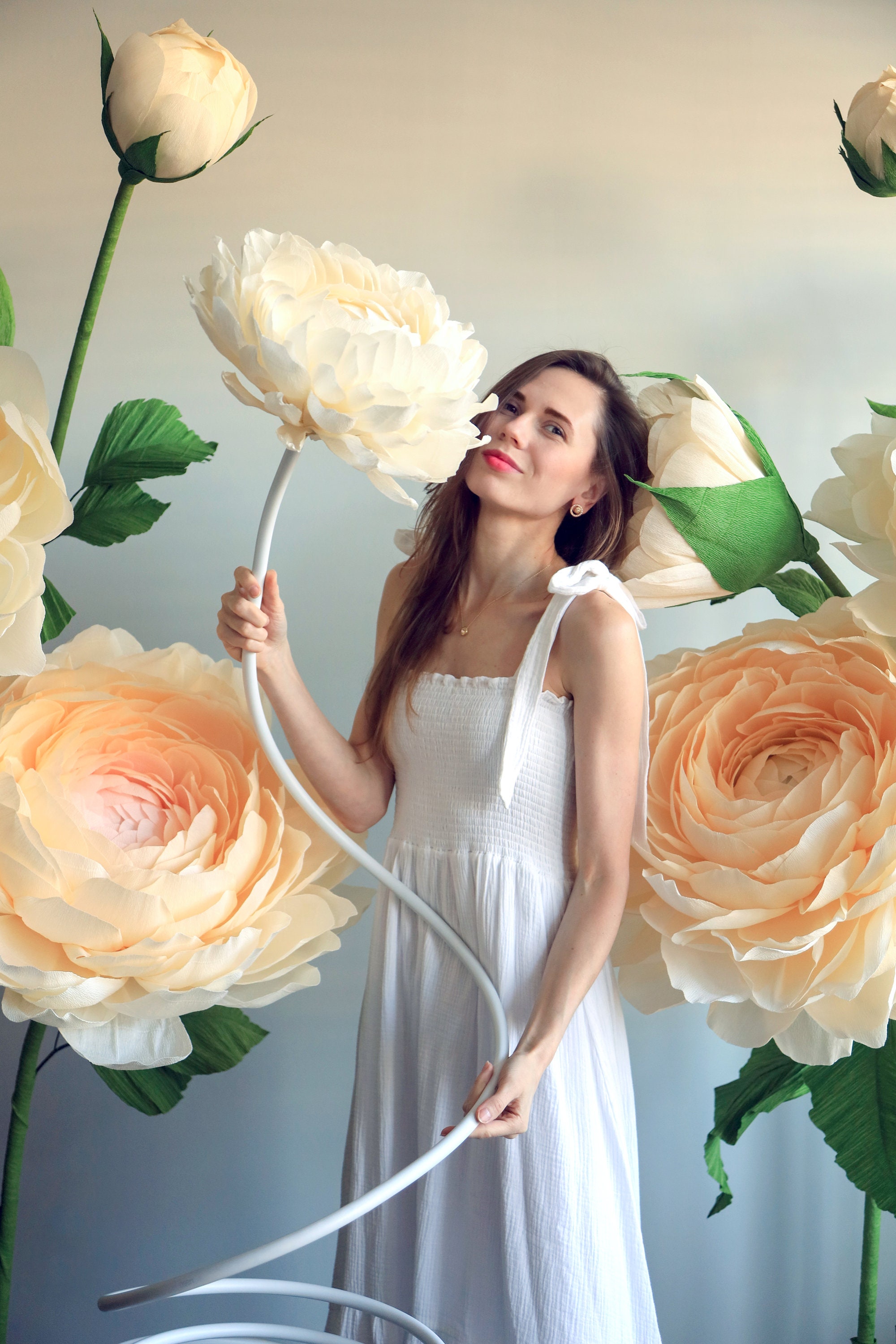 Tubi Per Cosplay E Oggetti Di Scena PH PandaHall Tubo Flessibile Da 3 M, 16 Mm, In Plastica Bianca Tubi Per Steli Fiori Artificiali