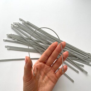 High-quality spiral steel boning for structured garments and corsets