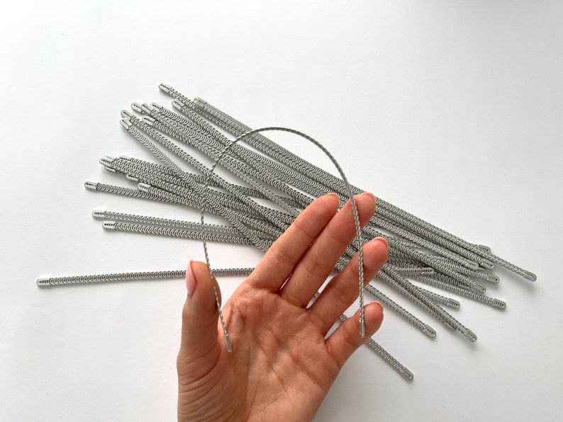 High-quality spiral steel boning for structured garments and corsets