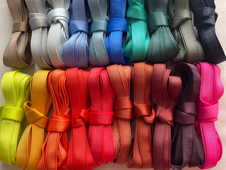 Nylon and Lycra blend bone casing for dressmaking, 10mm width