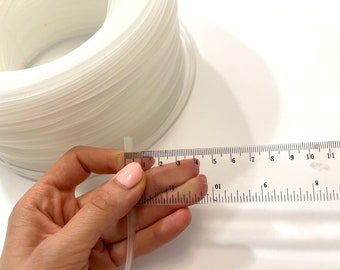 Stecche Per Corsetti In Plastica Trasparente - Rotolo 2mm X 10 Iarde Per Modellistica E Fai Da Te