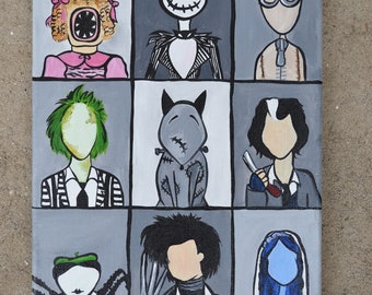 Tim Burton Decor Etsy