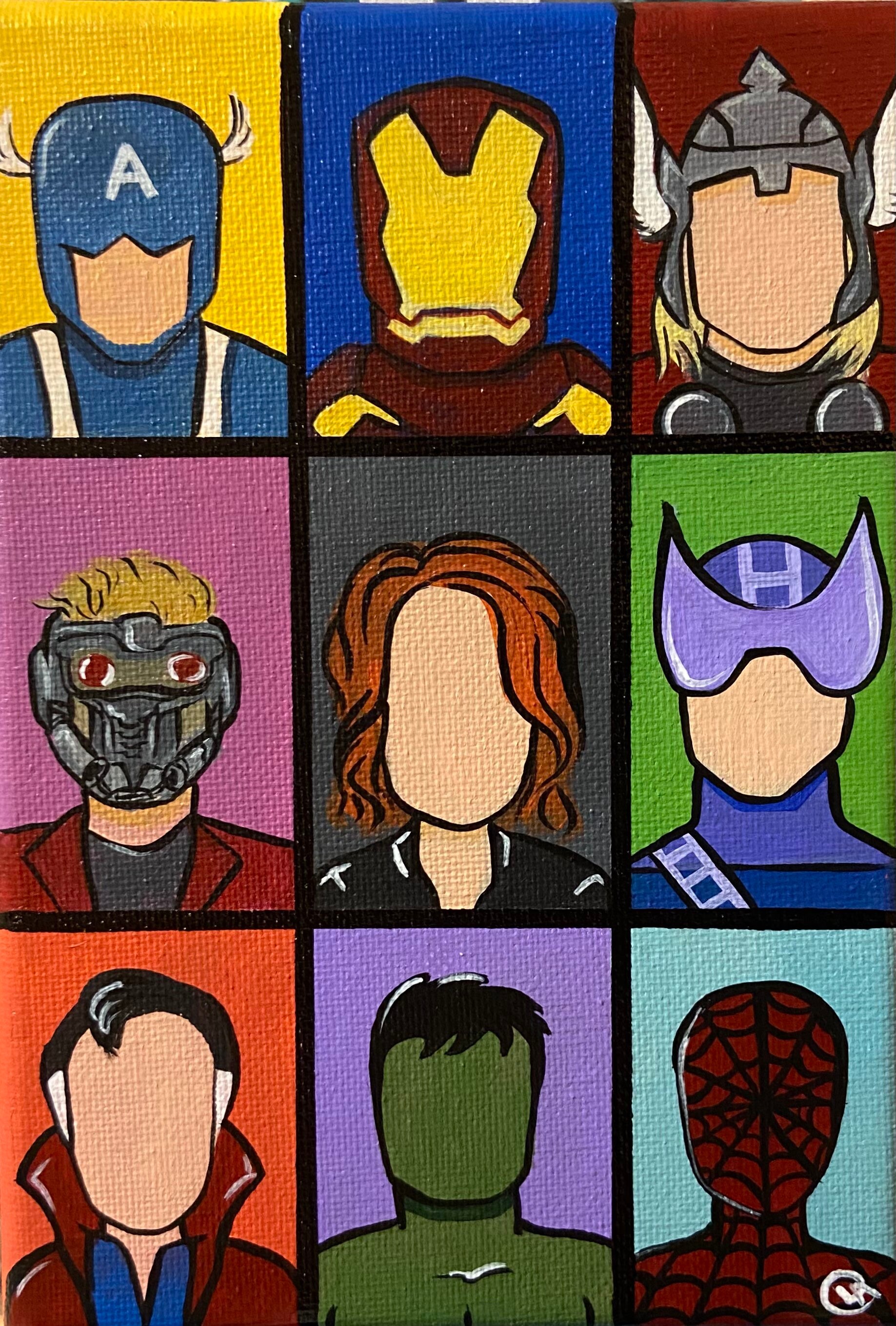 Marvel Print Etsy