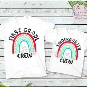 First day of School SVG Bundle, Back to school SVG, Kindergarten SVG, Rainbow SvG, Back to school Rainbow SvG, School cut files, Grade 1 SvG