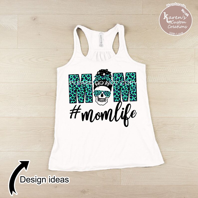 Download Mom Life Skull leopard print SVG skull Mom life Mom print ...