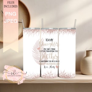 Para minha filha A única coisa melhor do que ser sua mãe é ver você ser mãe, copo de 20 onças para o dia das mães, png do dia das mães, NÃO É UMA XÍCARA
