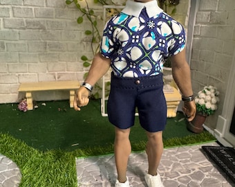 TM02A Traje de licra para hombre Tbleague, a escala 1/12, ajustado y sin cordones. Incluye zapatos blancos, pantalones cortos y camiseta de manga larga con cuello.