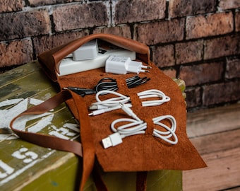 Cable organizer,Cord organizer,Electronic cord organizer,Cord keeper,Leather cord holder,Leather cord keeper,Travel cord organizer,Cord case