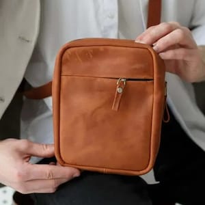 All-over Printed Fashionable Crossbody Bag Men Clutch Bag Handbag