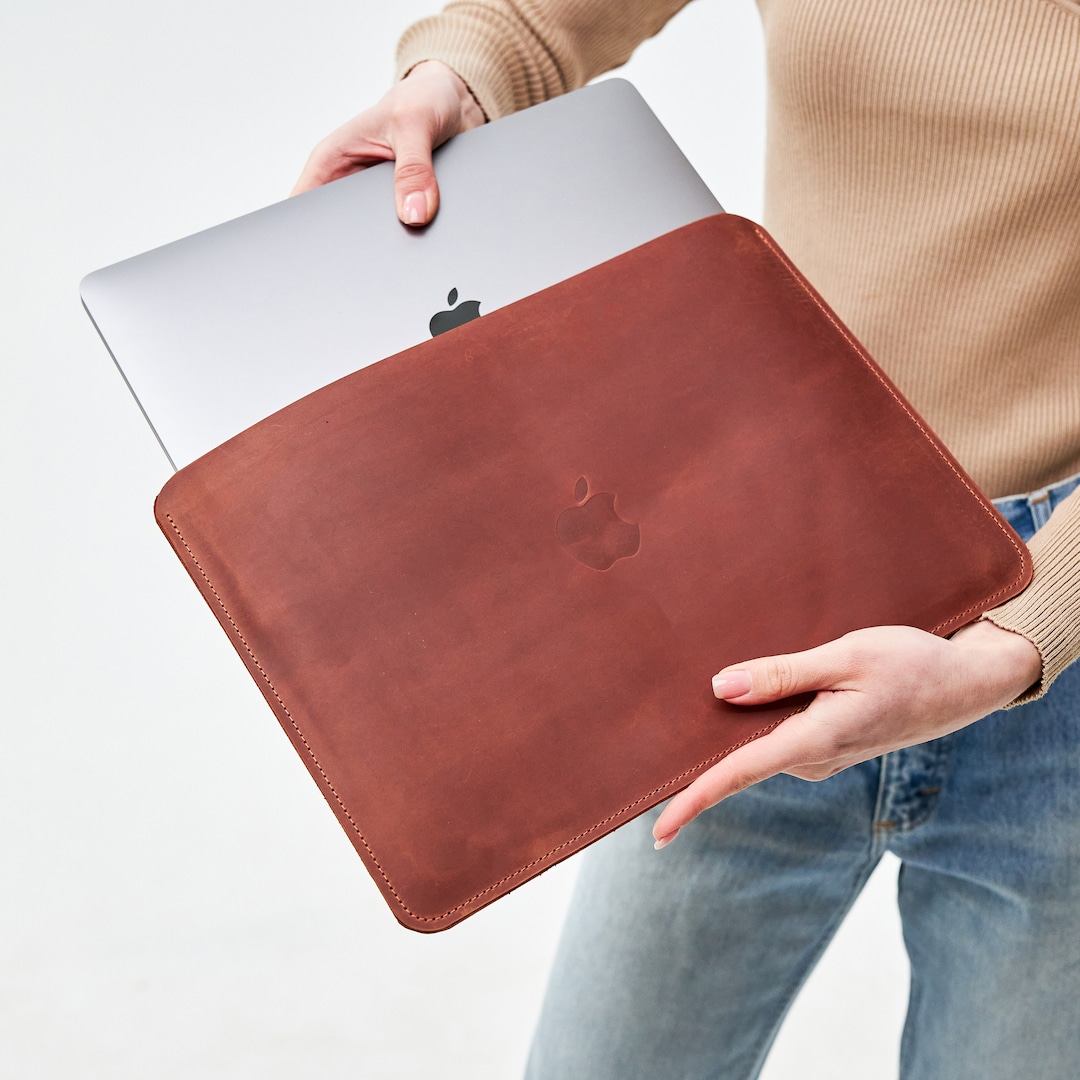 Leather MacBook Air Case, Personalized MacBook Air 13 Case, Leather