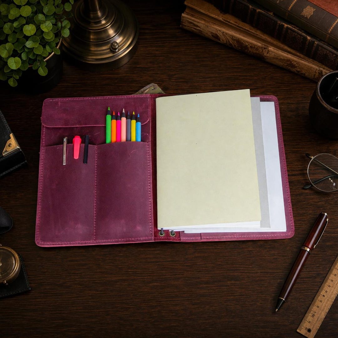 Leather Bound Journal,refillable Leather Journal,leather Journal,custom ...