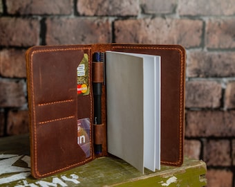 Feld Notizen Cover, Leder Journal nachfüllbar, Moleskine Leder Einband, Moleskine Notizbuch Cover, Cahier Cover, Moleskine Leder Cover