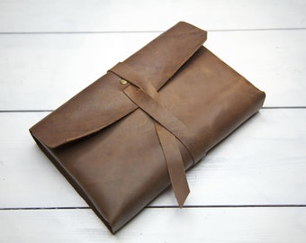 Leather book sleeve,Handmade book cover,Leather book cover,Book sleeve with closure,Book protector sleeve,Custom book cover