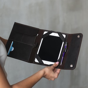 Leather iPad Cover, Leather iPad Pro 12.9 Case, iPad Pro 12.9 Case with Pencil Holder, iPad Air 4th Generation Case, Leather iPad Air Case