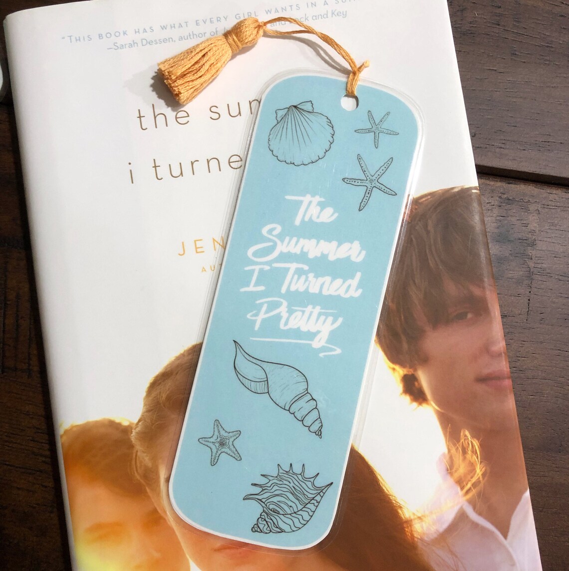 The Summer I Turned Pretty Bookmark Etsy