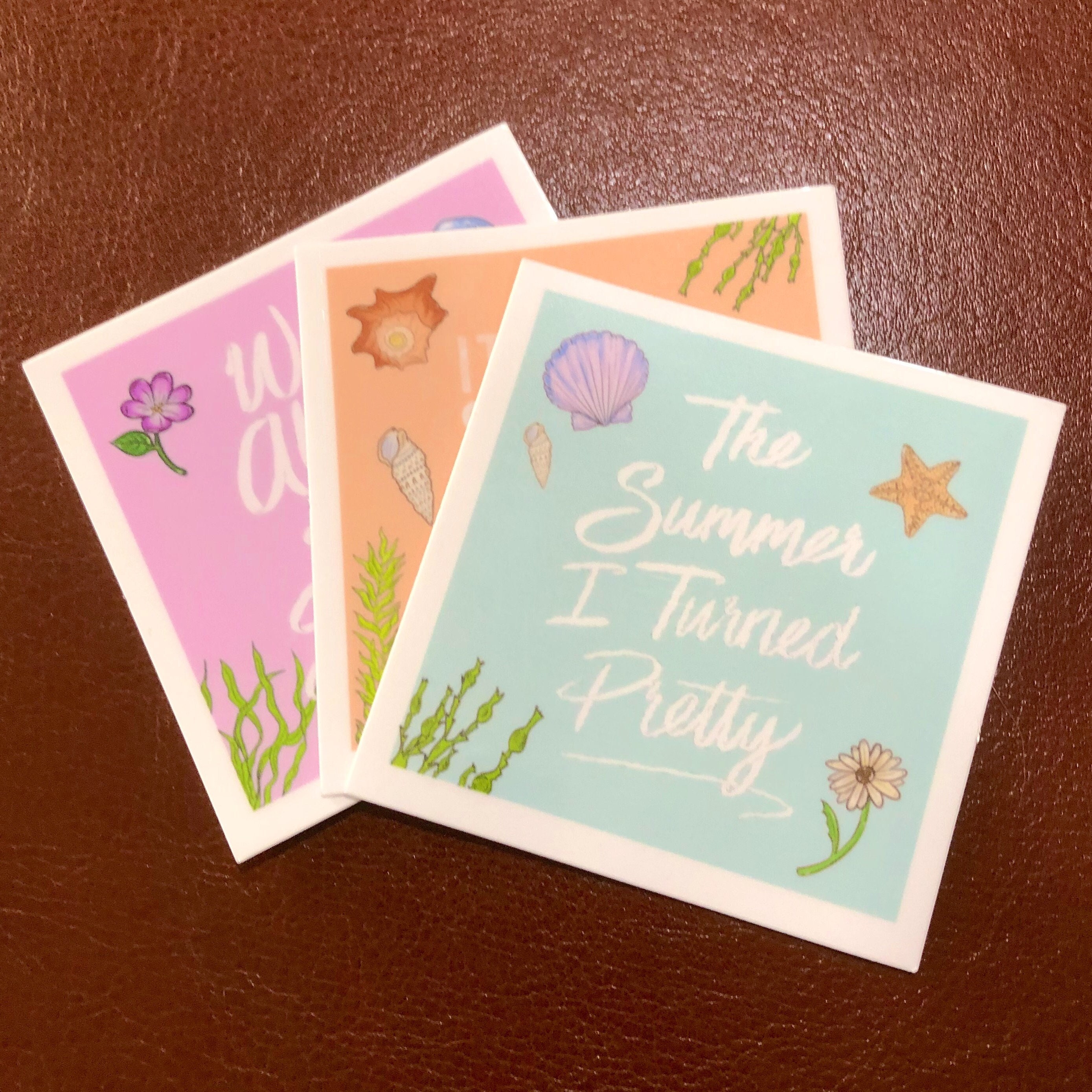 50Pcs The Summer I Turned Pretty Stickers - Wholesale Stickers
