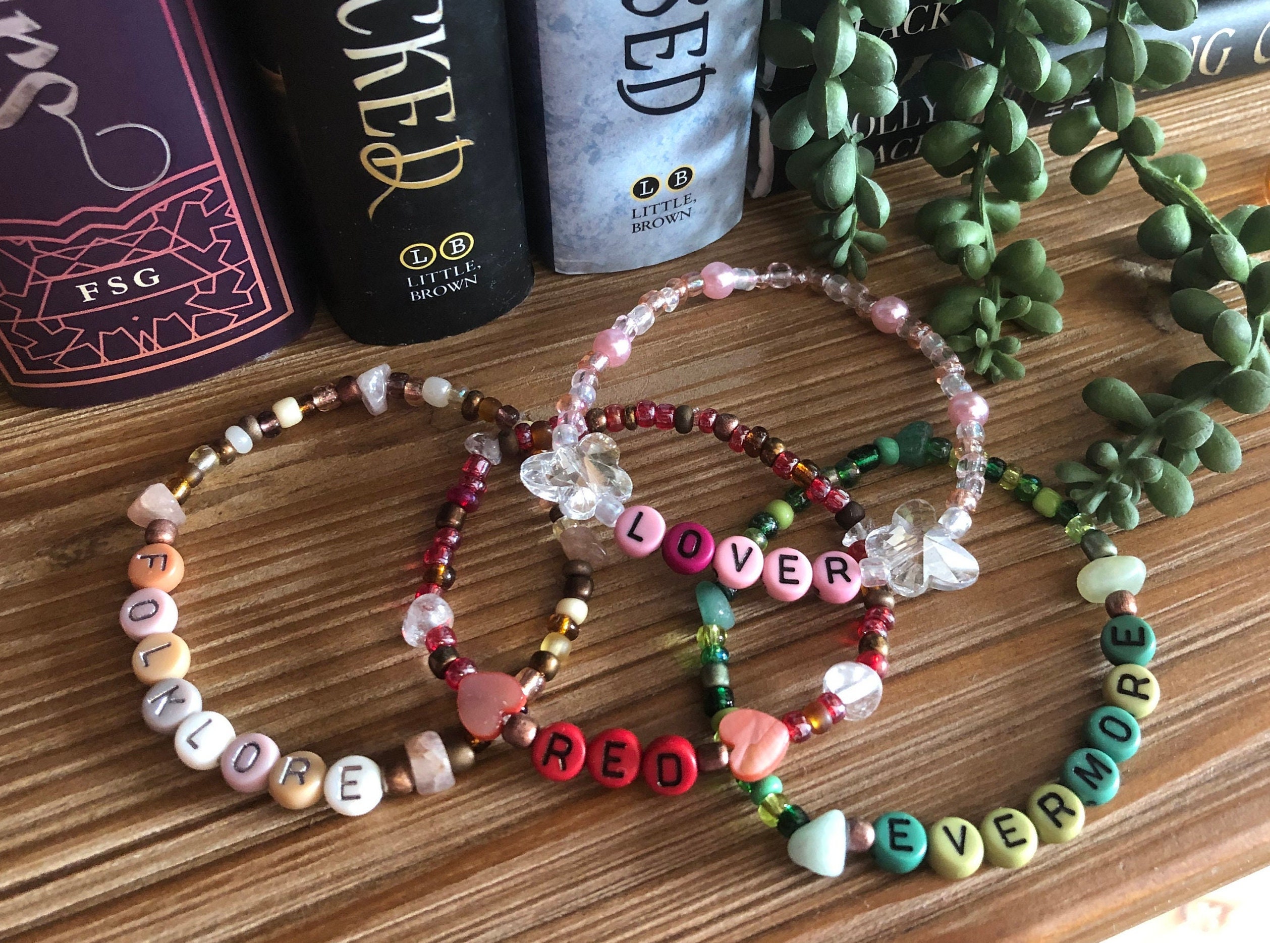 Folklore Album Clay Bead Bracelet