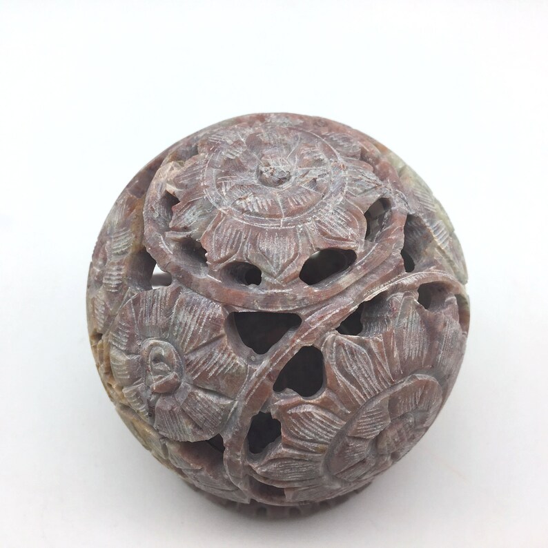 Cone Incense Burner and Candle Holder soapstone Carved Tlite Etsy