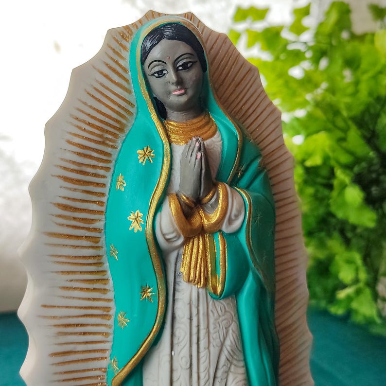 Our Lady of Guadalupe Statue | Blessed Mother Mary Catholic Altar ...