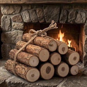 10 Rustic Willow Wood Logs – Cleaned Branches for Crafts, Decor