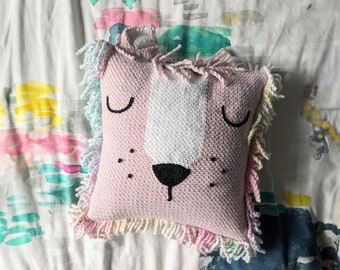 Crochet Pattern: Lulu the Lion Throw Pillow | Digital PDF Download