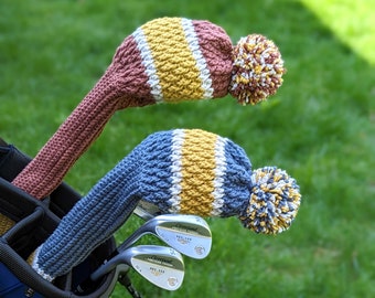 Crochet Pattern: Alpine Albatross Golf Club Covers | Digital PDF Download