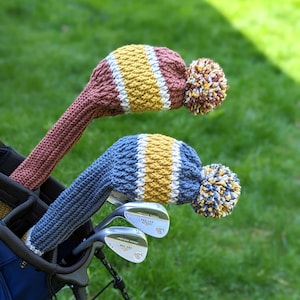 Crochet Pattern: Alpine Albatross Golf Club Covers | Digital PDF Download