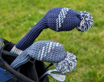 Crochet Pattern: Escalier Eagle Golf Club Covers | Digital PDF Download