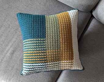 Crochet Pattern: Latitude Throw Pillow | Digital PDF Download