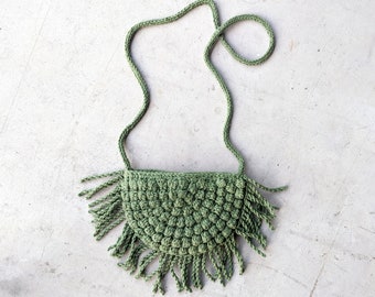 Crochet Pattern: Lunette Mini Crossbody Bobble Bag | Digital PDF Download