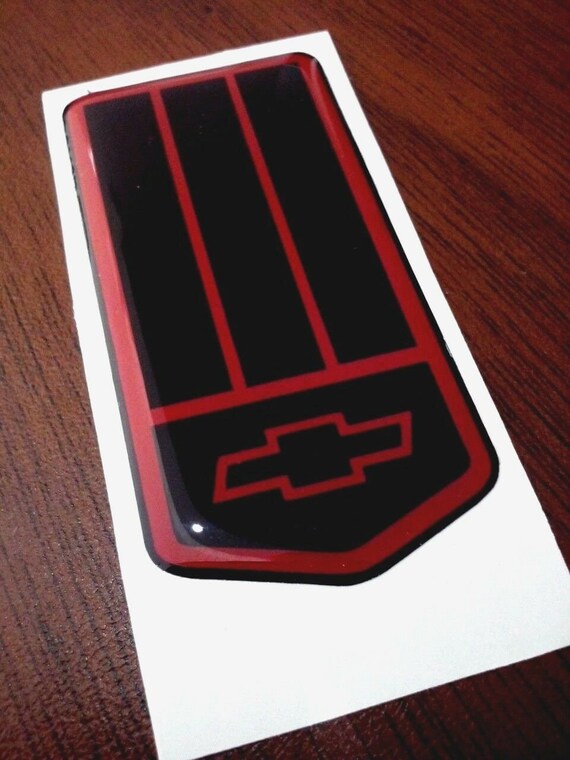 93-02 Chevrolet Camaro Z28 SS RS Front Bumper Emblem Chrome Black