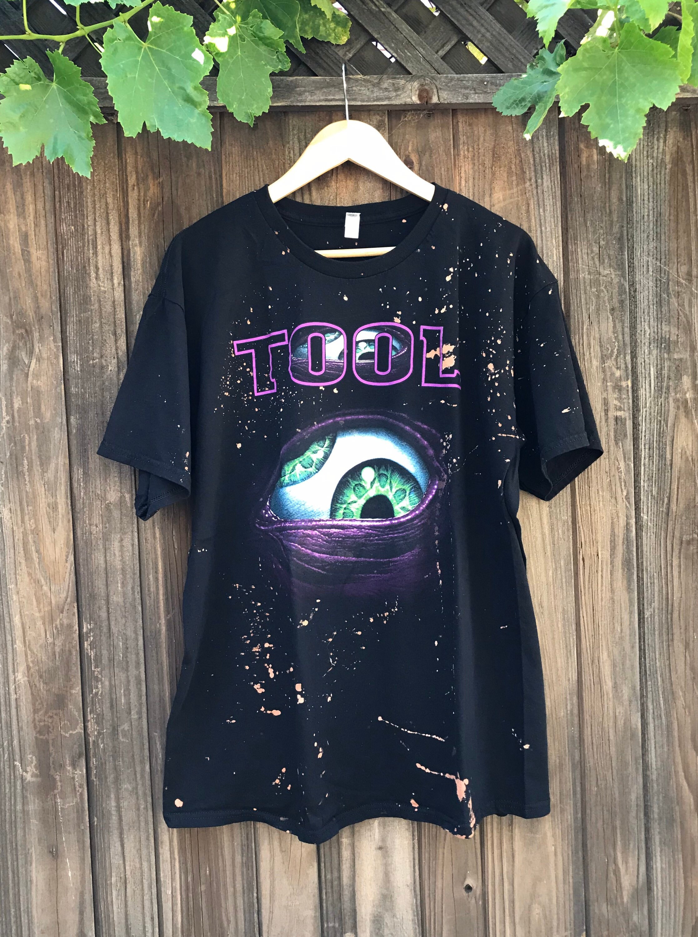 Vintage Inspired Acid Wash Tee Rock band Shirt Etsy