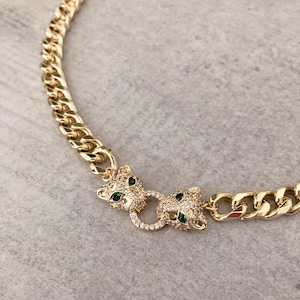 24K Gold Filled Curb Chain Necklace