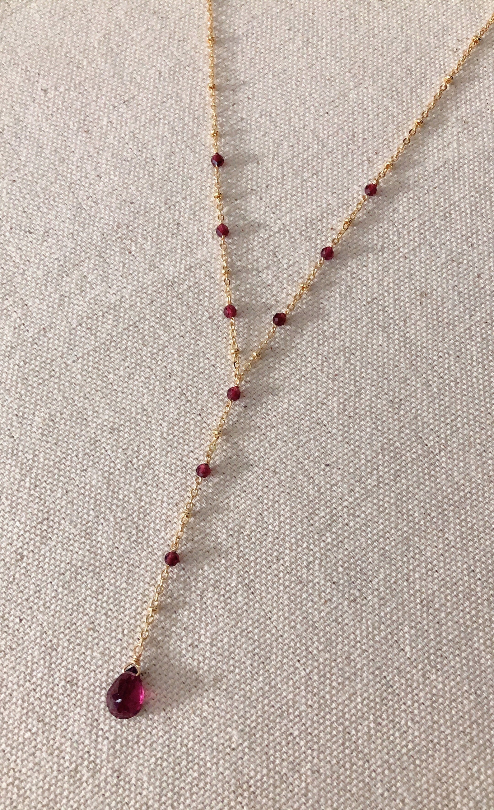 Y Necklace/ Natural Necklace/ Special Gift for Etsy