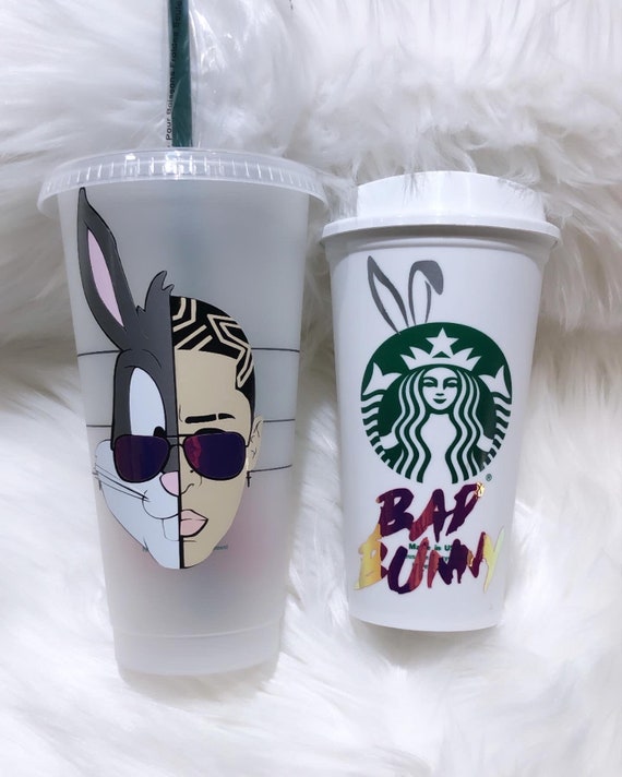 Download Bad Bunny Cup Etsy