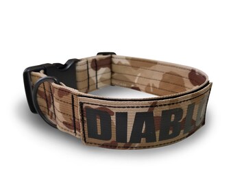 custom military dog collars