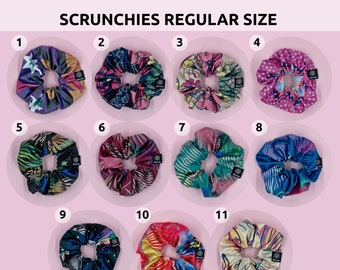 Elastici per capelli in raso di seta con stampa floreale, regali di bellezza per lei, braccialetti per capelli, raso chou chou di seta, elastico in raso fantasia
