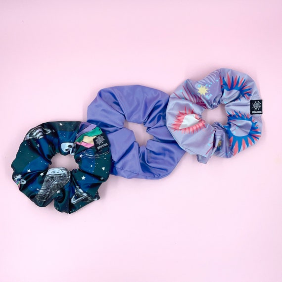 Scrunchie Con Fiocco In Seta Personalizzato