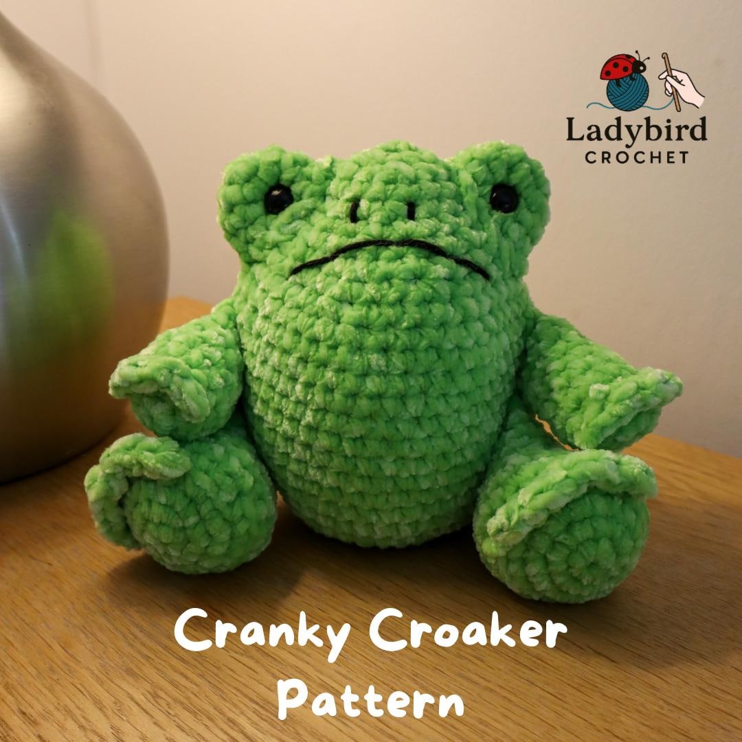 Amigurumi Cranky Croaker Frog Crochet Pattern – Instant Download (PDF ...