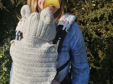 Pattern - Crochet Baby Star Bunting/Snuggle Suit/Bodysuit - Instant Download Crochet Pattern