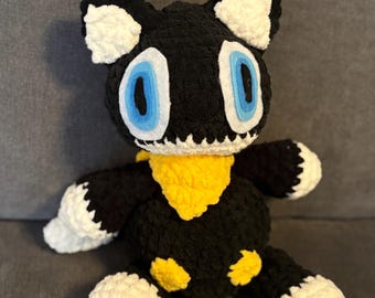Wzór szydełkowy Amigurumi Persona Morgana/Mona – Natychmiastowe pobieranie (PDF)