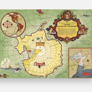 Antarctic Expedition Map Collection