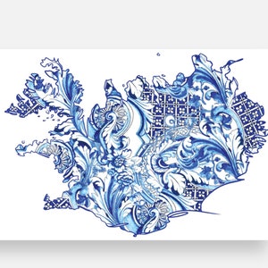Iceland Map Collection