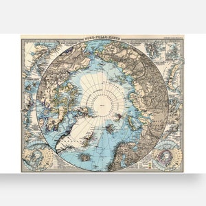 North Pole Map Collection