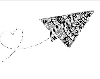 Paper Planes Zentangle Collection