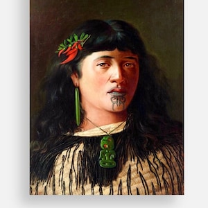 Young Maori Woman Collection