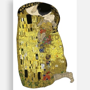 Gustav Klimt&#39;s Kiss Collection