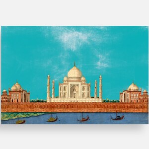 Taj Mahal from the River Collection