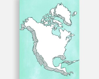 North America Map Collection